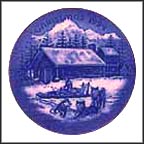 Christmas Eve In Alaska Collector Plate by Jack Woodson MAIN
