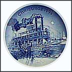 Christmas Eve At The Mississippi Collector Plate by Jack Woodson MAIN