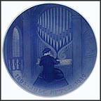 The Old Organist Collector Plate by C. Ersgaard MAIN