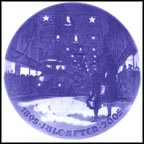 Christmas In Copenhagen Collector Plate by Kjeld Bo Bonfils MAIN