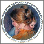 Joanna And Jon Collector Plate by Addie Heesen Cooper MAIN
