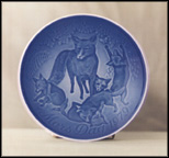 Fox And Cubs Collector Plate by Henry Thelander MAIN