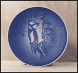 Woodpecker And Young Collector Plate by Henry Thelander MAIN