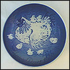 Hen With Chicks Collector Plate by Leif Ragn-Jensen MAIN