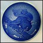 Koala And Young Collector Plate by Allan Therkelsen MAIN