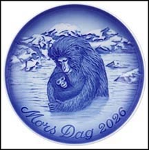 Moose and Calves Collector Plate by Allan Therkelsen MAIN