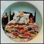 Bored Sick Collector Plate by Kurt Ard MAIN