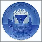Olympiad - Moscow Collector Plate MAIN