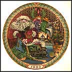 Santa's Gifts Collector Plate by Hans Henrik Hansen MAIN