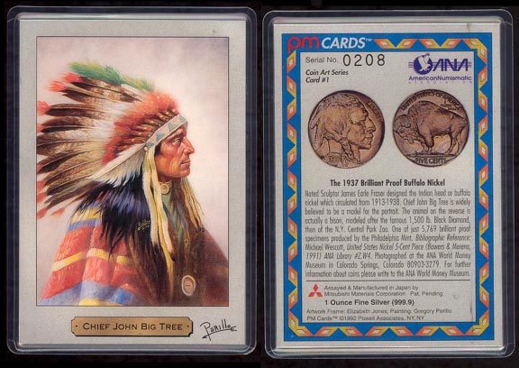 Chief John Big Tree by Gregory Perillo' Art Bar. MAIN