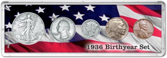 1936 Birth Year Coin Gift Set MAIN