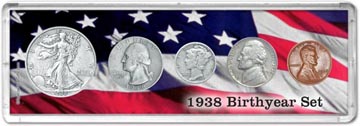 1938 Birth Year Coin Gift Set THUMBNAIL