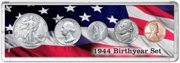 1944 Birth Year Coin Gift Set THUMBNAIL