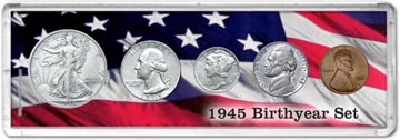1945 Birth Year Coin Gift Set THUMBNAIL