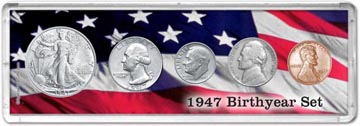 1947 Birth Year Coin Gift Set THUMBNAIL