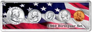 1962 Birth Year Coin Gift Set THUMBNAIL