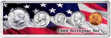 1969 Birth Year Coin Gift Set THUMBNAIL