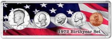 1972 Birth Year Coin Gift Set THUMBNAIL