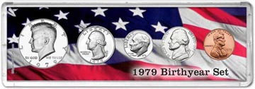 1979 Birth Year Coin Gift Set THUMBNAIL