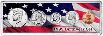 1999 Birth Year Coin Gift Set THUMBNAIL