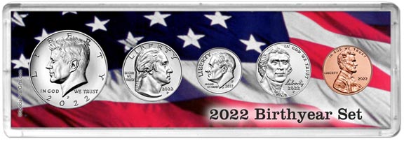 Birth Year Coin Gift Set LARGE