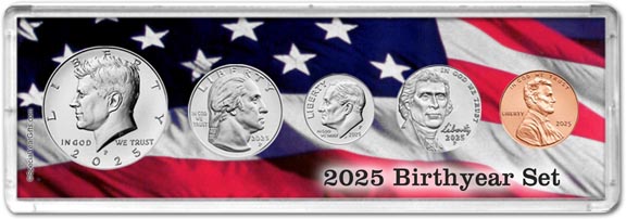 2025 Birth Year Coin Gift Set LARGE