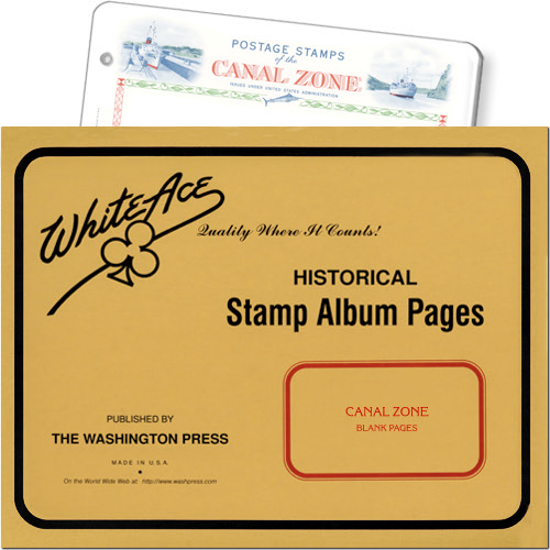 White Ace Blank Pages - Canal Zone, pack of 10 MAIN