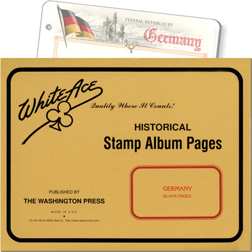 White Ace Blank Pages - Germany, pack of 10 MAIN