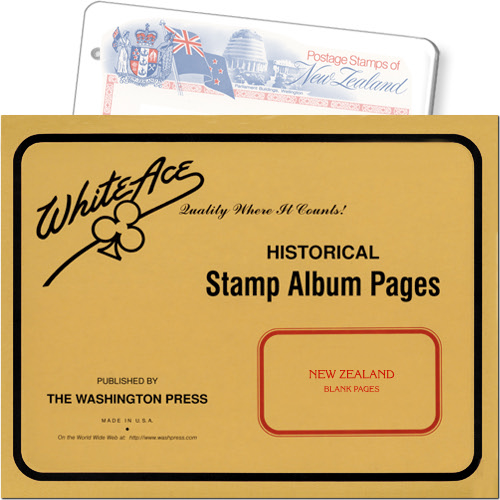 White Ace Blank Pages - New Zealand, pack of 10 MAIN