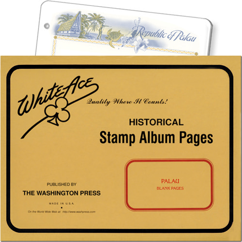 White Ace Blank Pages - Palau, pack of 10 MAIN