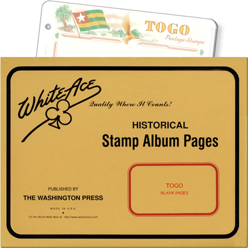White Ace Blank Pages - Togo Republic, pack of 10 MAIN