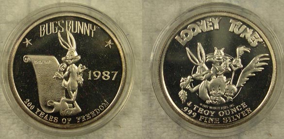 Bugs Bunny - US Constitution' Art Bar. MAIN