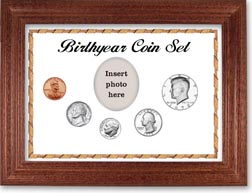 1978 Birth Year Coin Gift Set with a white background and cherry frame THUMBNAIL