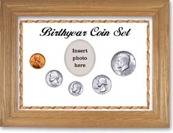 1964 Birth Year Coin Gift Set with a white background and wheat frame THUMBNAIL