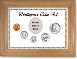 1967 Birth Year Coin Gift Set with a white background and wheat frame THUMBNAIL