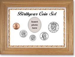 1983 Birth Year Coin Gift Set with a white background and wheat frame THUMBNAIL