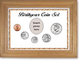 2008 Birth Year Coin Gift Set with a white background and wheat frame THUMBNAIL