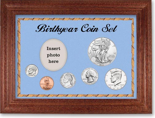 2003 Birth Year Deluxe Gift Set with a blue background and cherry frame LARGE