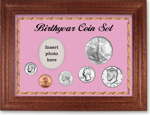 1986 Birth Year Deluxe Gift Set with a pink background and cherry frame MAIN