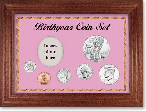 2003 Birth Year Deluxe Gift Set with a pink background and cherry frame LARGE