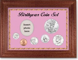 2013 Birth Year Deluxe Gift Set with a pink background and cherry frame THUMBNAIL