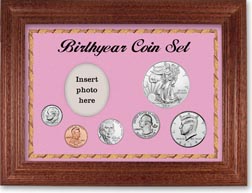 2019 Birth Year Deluxe Gift Set with a pink background and cherry frame THUMBNAIL