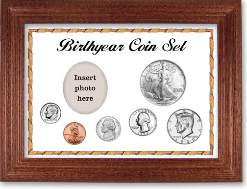 1989 Birth Year Deluxe Gift Set with a white background and cherry frame MAIN