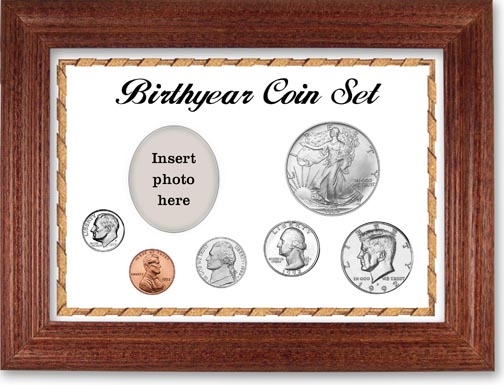 1992 Birth Year Deluxe Gift Set with a white background and cherry frame LARGE