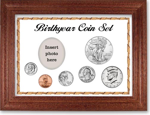 2008 Birth Year Deluxe Gift Set with a white background and cherry frame LARGE