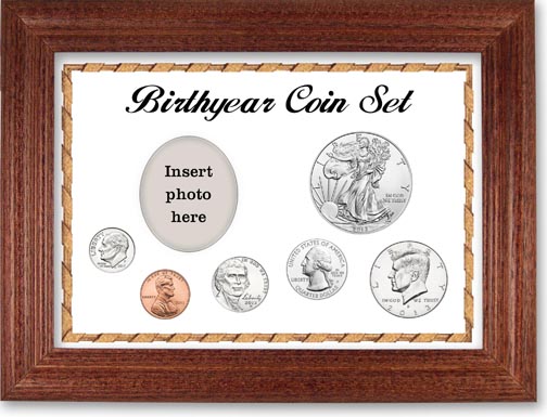 2013 Birth Year Deluxe Gift Set with a white background and cherry frame LARGE
