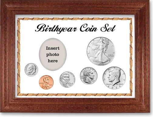 2024 Birth Year Deluxe Gift Set with a white background and cherry frame LARGE