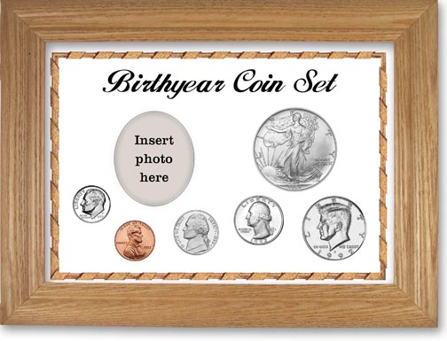 1992 Birth Year Deluxe Gift Set with a white background and wheat frame LARGE