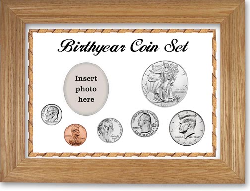 2007 Birth Year Deluxe Gift Set with a white background and wheat frame LARGE