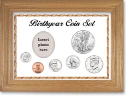 2013 Birth Year Deluxe Gift Set with a white background and wheat frame THUMBNAIL